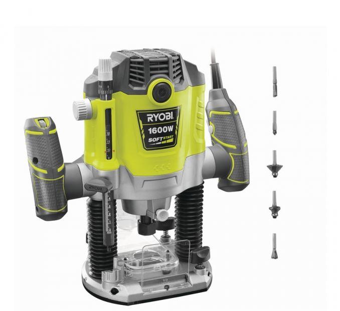 Фрезер электрический Ryobi RRT1600P-K 5133002606