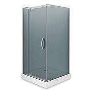 Душевое ограждение - AB244-90 900*900*2000 (без поддона) тонированое стекло