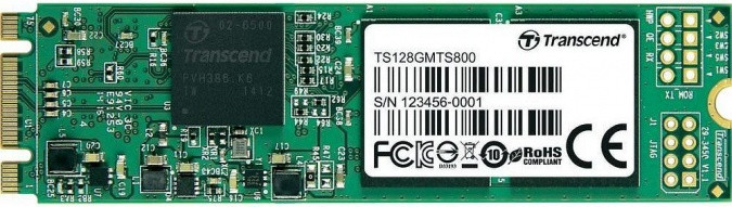 Transcend TS128GMTS800, 128GB SSD M.2 2280 SATA3, MLC
