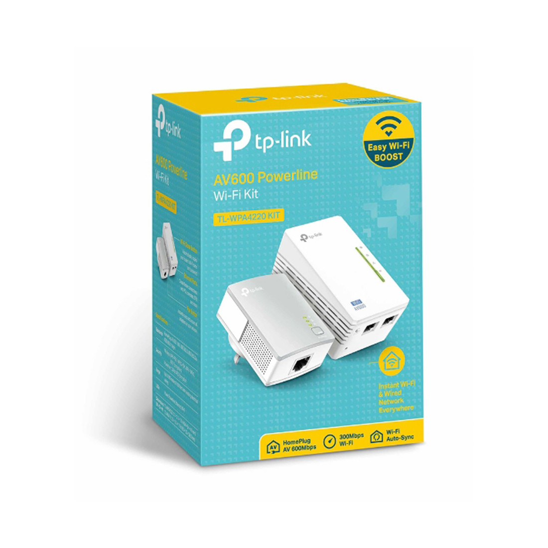 TP-LINK TL-WPA4220KIT Адаптер Powerline - фото 2 - id-p3328185