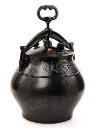 Афганский казан на 8 литров, черный с боковыми ручками, фото 1