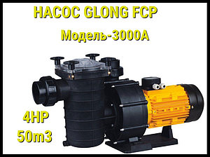 Насос Glong FCP 3000A для бассейна c префильтром (Производительность 50 м3/ч)