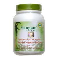Трифала Гуггул Чурна (TRIPHALA GUGGULU CHURNAM) SANGAM HERBALS, 100 ГР