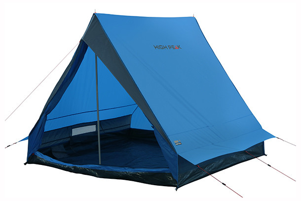 Палатка HIGH PEAK Мод. SCOUT 2 (2-x местн.)(210x140x130см)(2,50кГ)(нагрузка: 2.000мм)(синий/серый) R89021