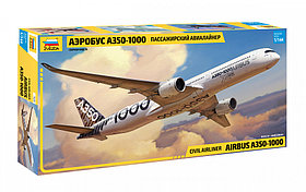 Сборная модель Пассажирский авиалайнер Аэробус А-350-100