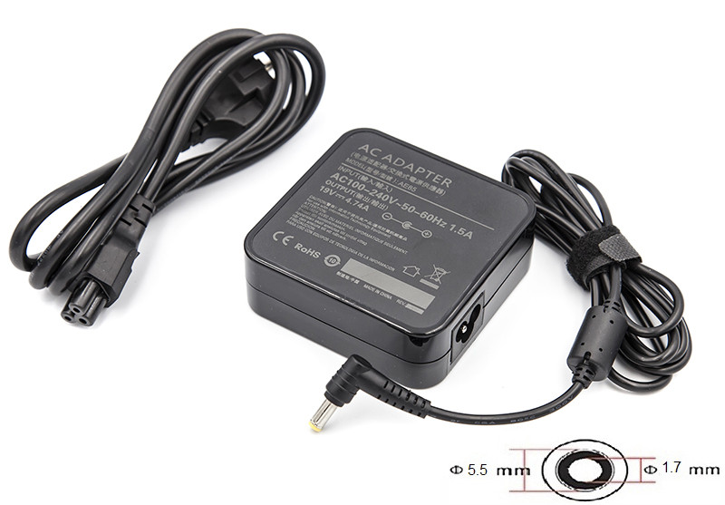 Зарядка (сетевой адаптер) PowerPlant для ноутбука ACER 220V, 19V 90W 4.74A (5.5*1.7) wall mount