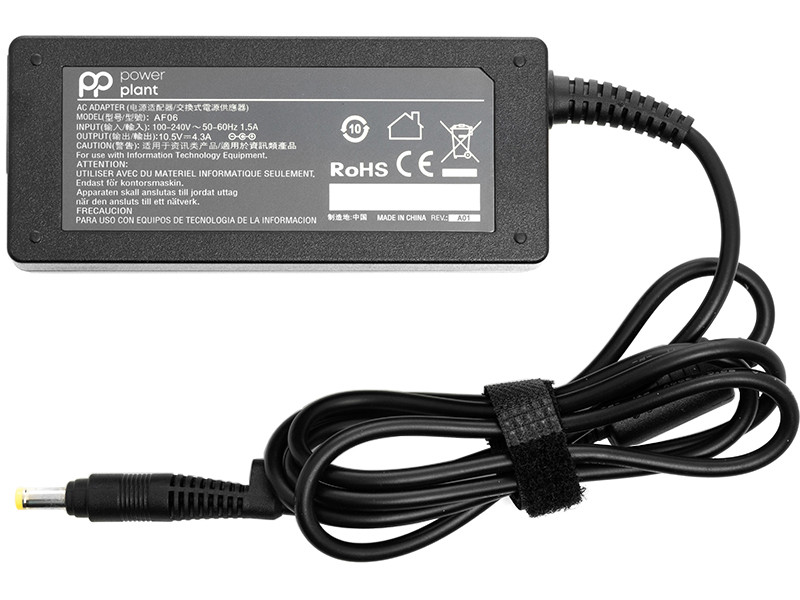 Зарядка (сетевой адаптер) PowerPlant для ноутбука SONY 220V, 10.5V 45W 4.3A (4.8*1.7)
