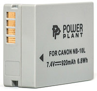 Батарейка (аккумулятор) PowerPlant Canon NB-10L 920mAh