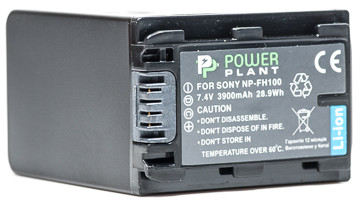 Батарейка (аккумулятор) PowerPlant Sony NP-FH100 3900mAh