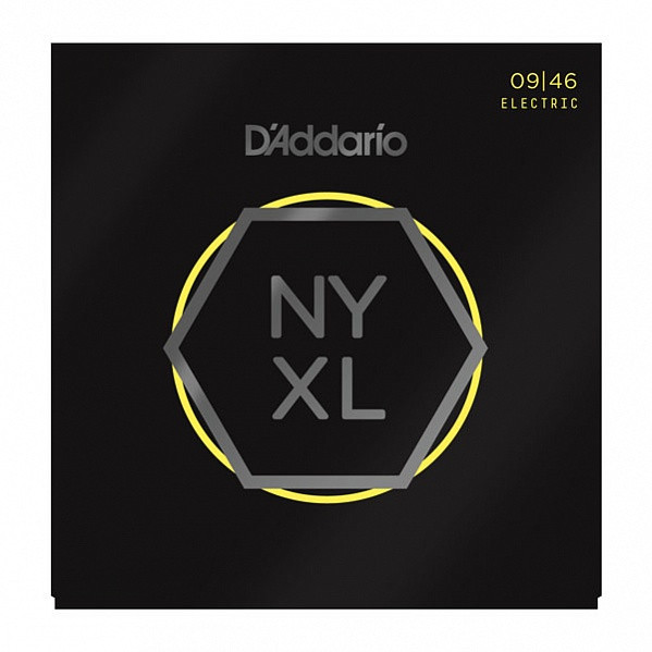 Комплект струн для электрогитары, никелированные, Super Light, 09-46, D'Addario NYXL0946