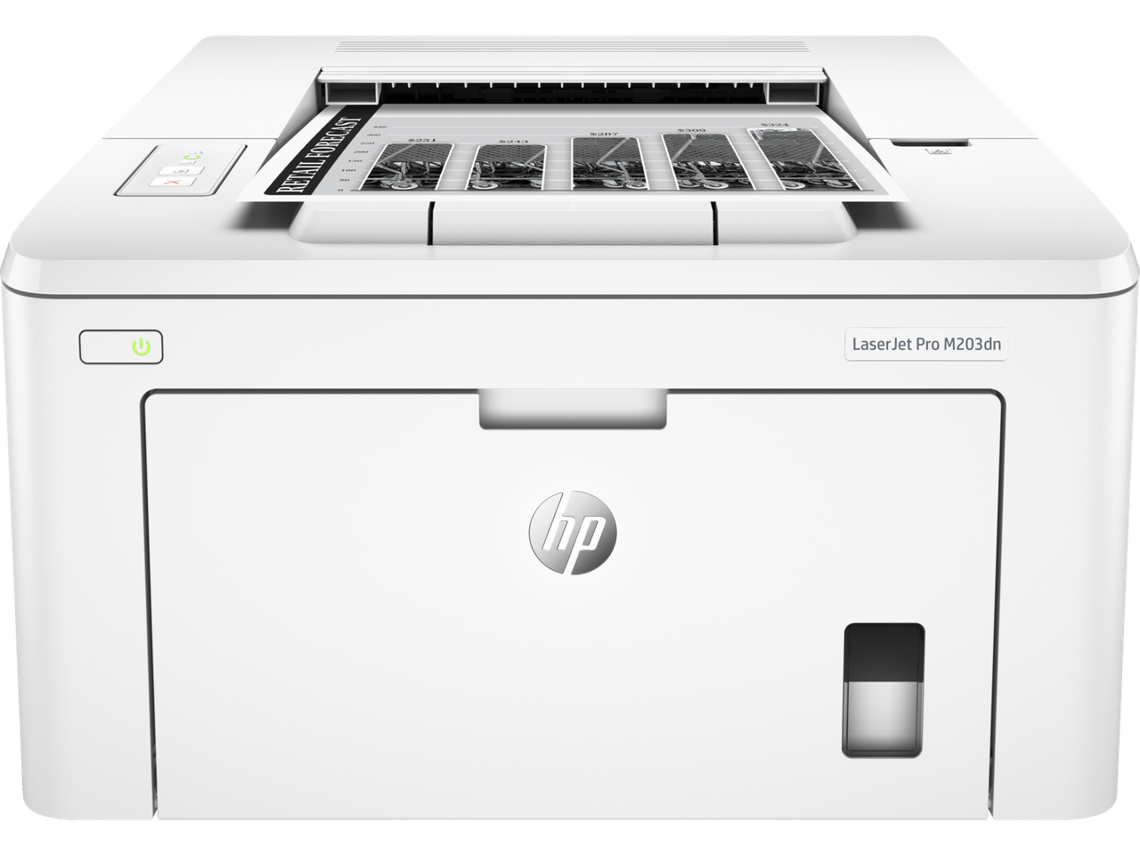 HP G3Q46A принтер лазерный черно-белый A4 LaserJet Pro M203dn Printer