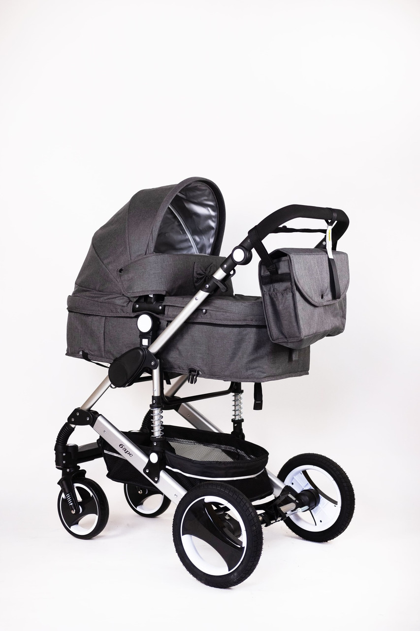 Коляска- трансформер Барс 3102 (серый)