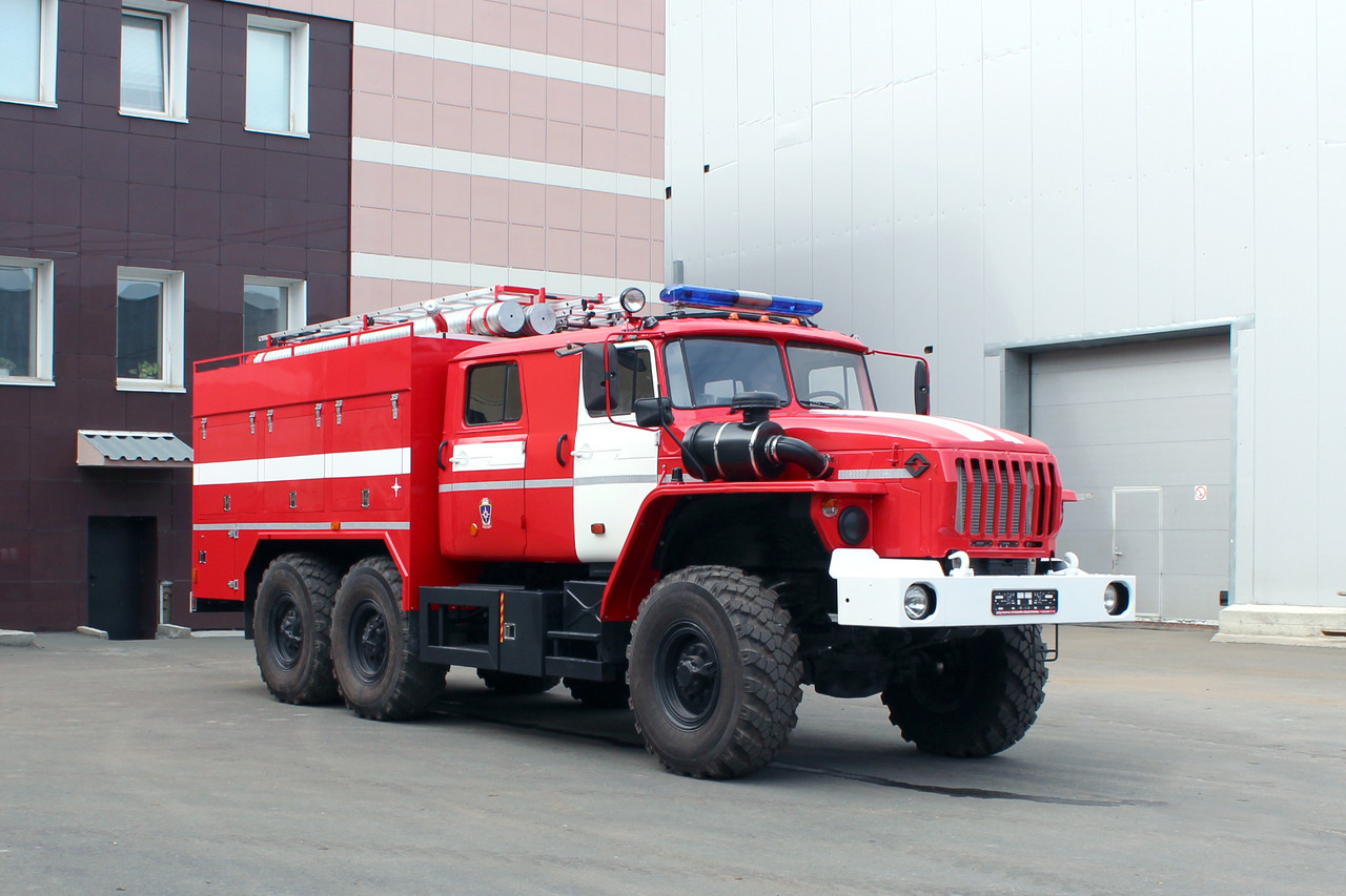 Автоцистерна пожарная АЦ-3,0-40 NATISK (5557) на базе Урал 5557