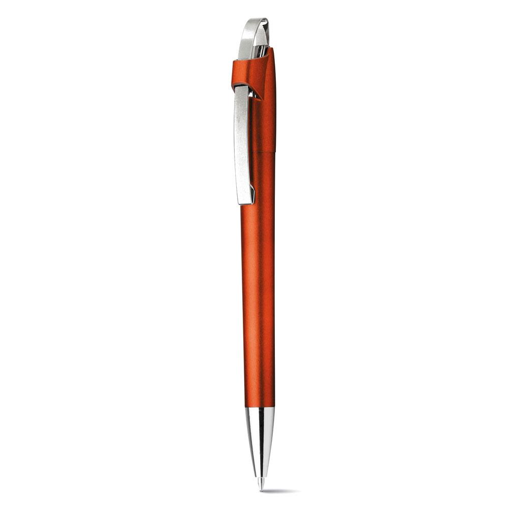 Шариковая ручка с зажимом из металла, MAGNUS Оранжевый - фото 1 - id-p75214872