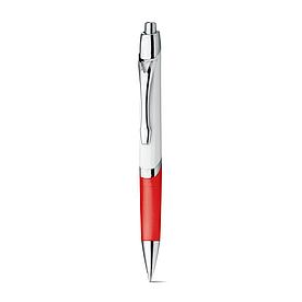 Шариковая ручка с зажимом из металла, DIGIT FLAT Красный