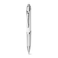 Шариковая ручка с зажимом из металла, DIGIT FLAT Белый