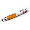 Шариковая ручка с зажимом из металла, DIGIT Оранжевый, фото 2