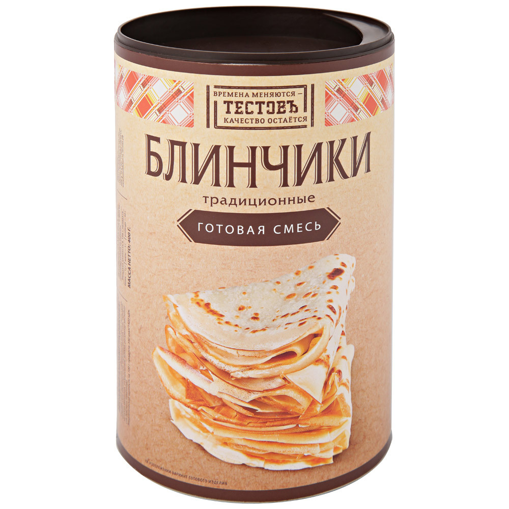 Сухая смесь Блинчики Традиционные "ТестовЪ" 400 г
