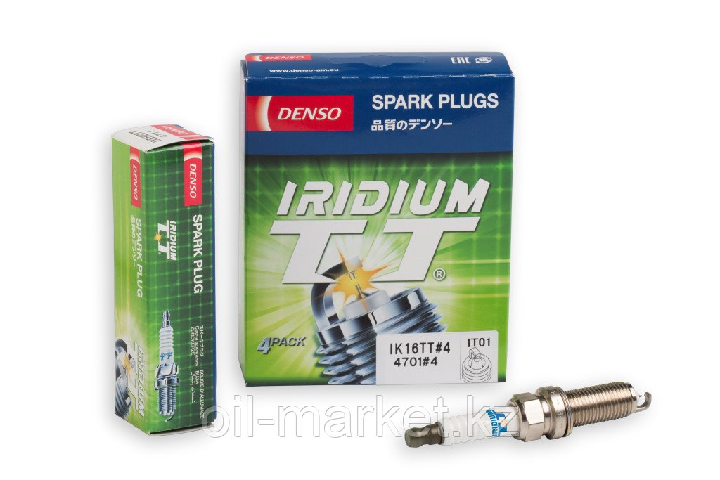 DENSO Свеча зажигания Iridium TT (Twin Tip) IK16TT