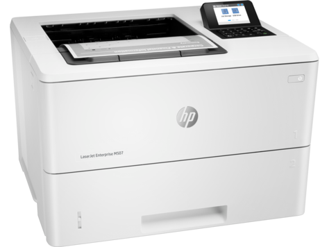 HP 1PV87A Принтер лазерный черно-белый LaserJet Enterprise M507dn (A4), До 43 стр./мин