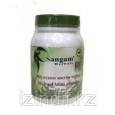 Порошок Мултани Митти, Сангам, Multani Mitti Churna, Sangam Herbals, 100 гр
