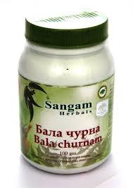 Бала чурна,порошок для очищения организма, Bala churnam,100 гр, Сангам, Sangam Herbals