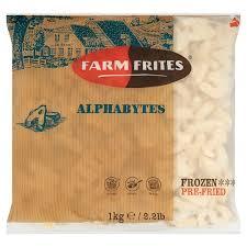 Картофель фри Алфавит Farm Frites 1 кг - фото 1 - id-p75219194