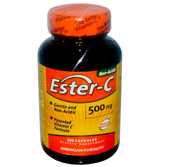 American Health, Ester-C, 500 мг, 120 капсул