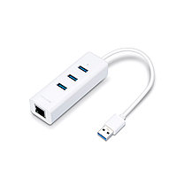 TP-Link UE330 USB Концентратор 3-портовый USB 3.0