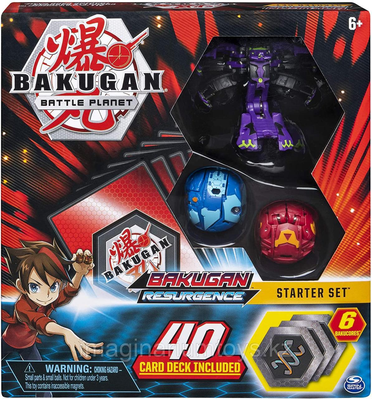 Bakugan стартовый набор Бакуган Darkus Hydranoid