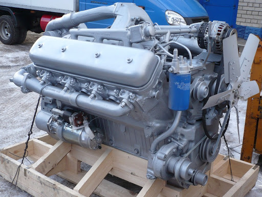 ЯМЗ-238НД3 V-образный 8-цилиндровый дизельный двигатель - фото 2 - id-p75196275