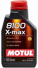 Моторное масло MOTUL 8100 X-MAX 0W-30 1л