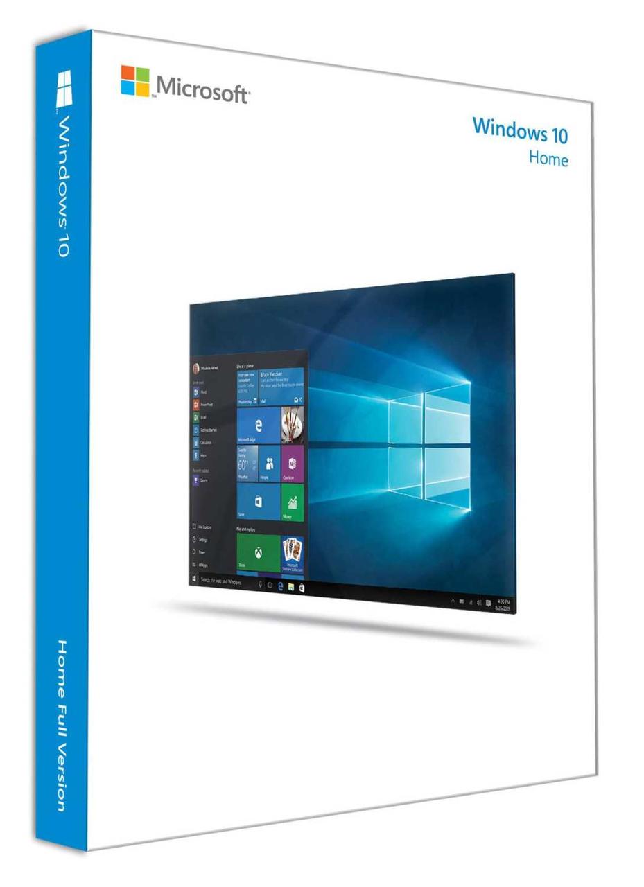 ОС Windows 10 Home 32-bit/64-bit (KW9-00265)