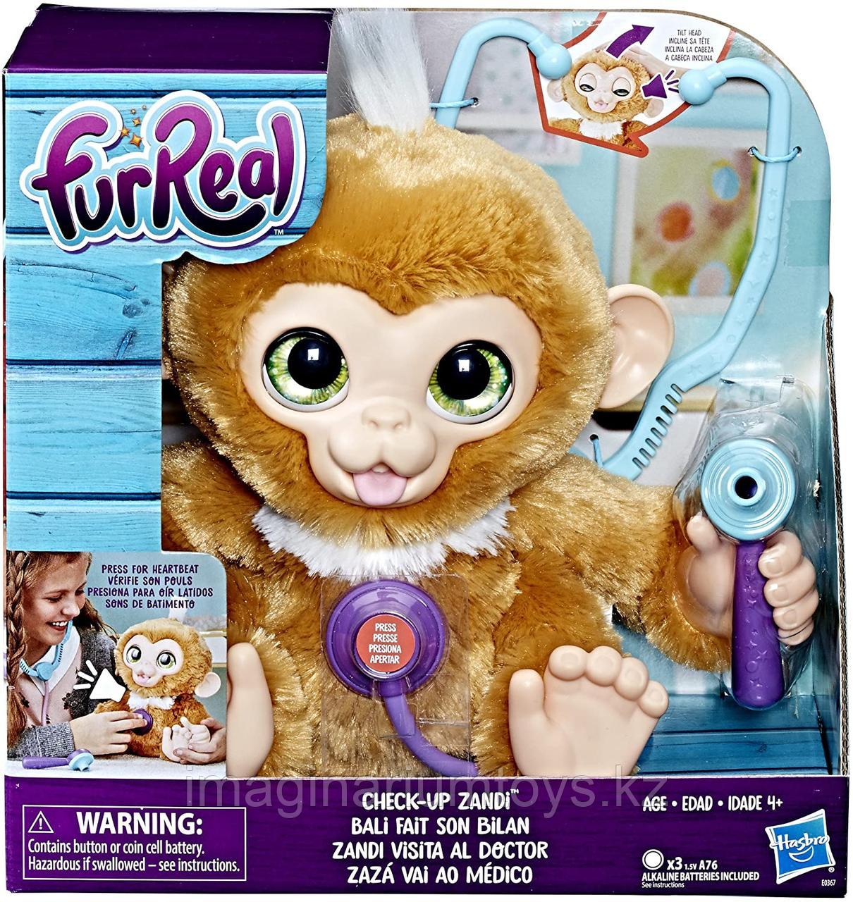FurReal Freands Вылечи обезьянку интерактивная игрушка Фурриал - фото 2 - id-p75238997