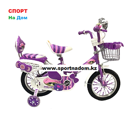 Велосипед Phillips на 3-4 года для девочек "Принцесса" рама 14