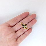 Коннектор Глаз от сглаза, 22х10мм, фото 3