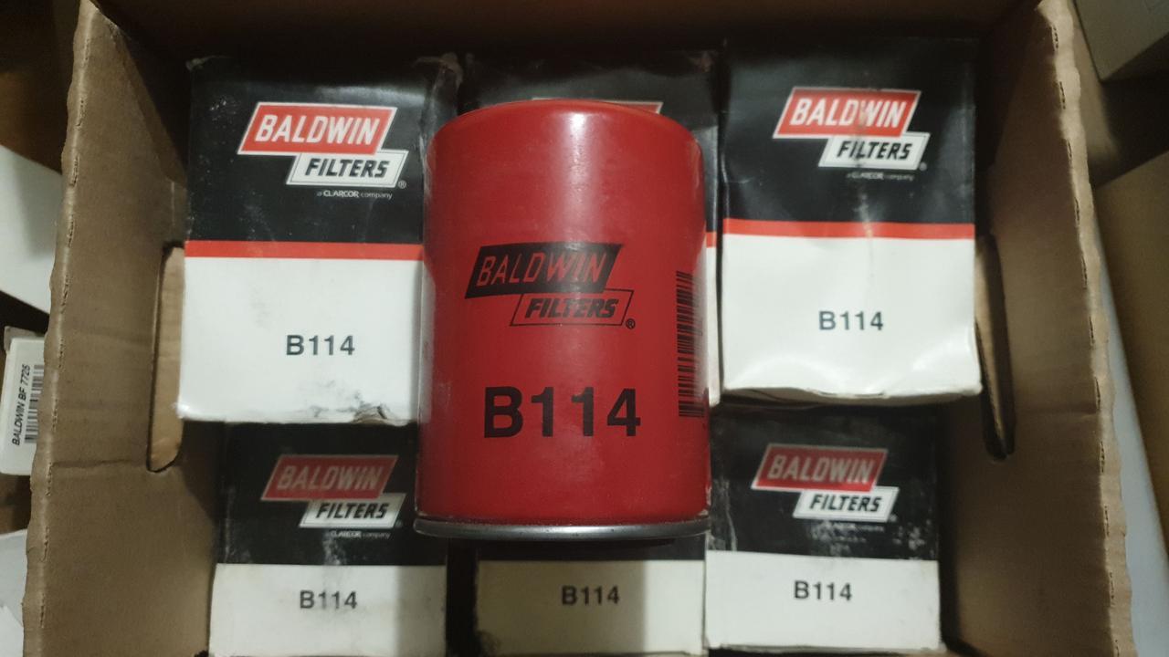 B114 Набор из 3 штук. Масляный фильтр Baldwin