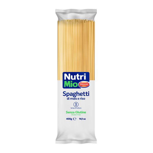 Макароны Спагетти без глютена Nutri Mio Pasta Reggia 500 гр - фото 1 - id-p75257107
