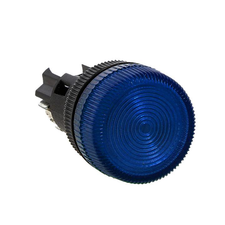 Лампа сигнальная ENS-22 синяя 24В EKF PROxima - фото 1 - id-p75258574