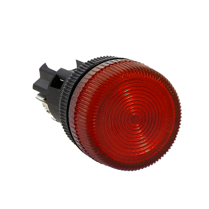 Лампа сигнальная ENS-22 красная 220В EKF PROxima - фото 1 - id-p75258576