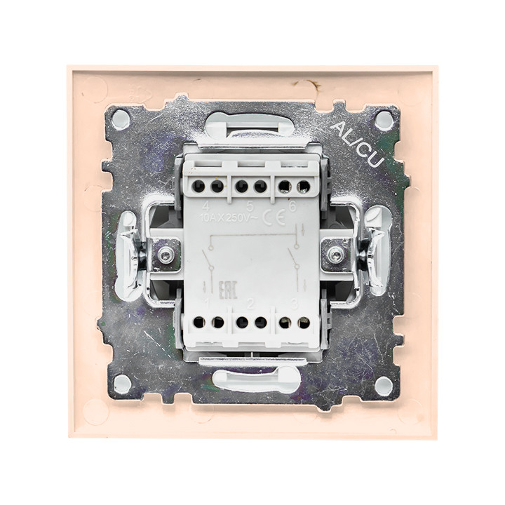 Валенсия выключатель 2-кл. 10А кремовый EKF PROxima - фото 5 - id-p75259770