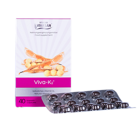Капсулы Viva K2 для профилактики развития остеопороза и рахита, витамин D3