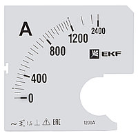 Шкала сменная для A721 1200/5А-1,5 EKF PROxima