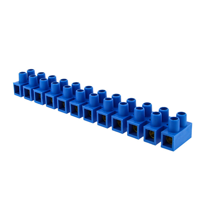 Колодка клеммная (4мм.) 3А полистирол синяя (10шт.) EKF PROxima - фото 3 - id-p75264129