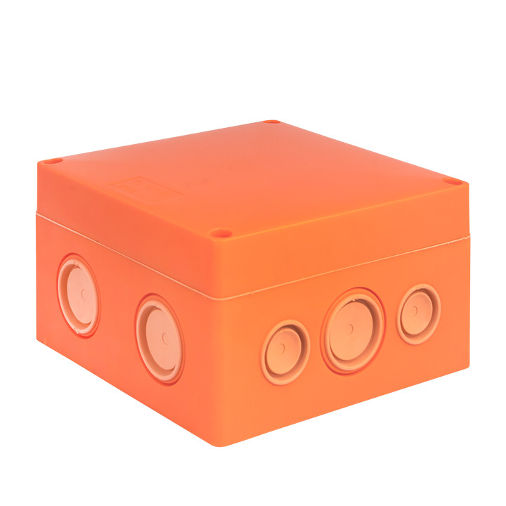 Коробка распаячная огнестойкая (126х126х74) 8 кк/0,5-4мм²/12 мв IP66 EKF PROxima