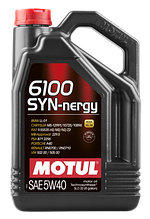 MOTUL Моторное масло 6100 SYN-nergy 5W-40 4л