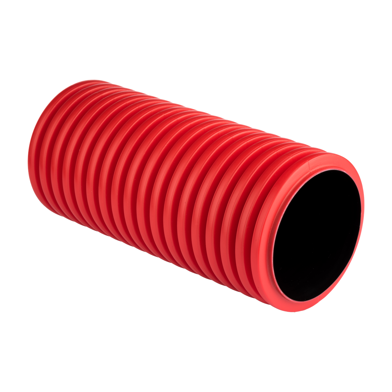 Труба гофрированная двустенная ПНД d 200 с зондом (35 м) красная, EKF PROxima