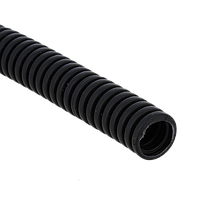 Труба гофр. ПНД Plast с зондом d16мм (100м.) черная EKF PROxima