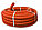 Труба гофр. ПНД Plast с зондом d25мм (75м.) оранжевая EKF PROxima, фото 2