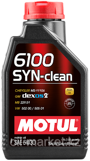 Моторное масло MOTUL 6100 SYN-CLEAN 5W30 1л